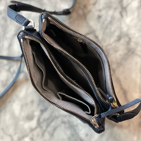 Vince Camuto Black Leather Crossbody Bag - Picture 7 of 15